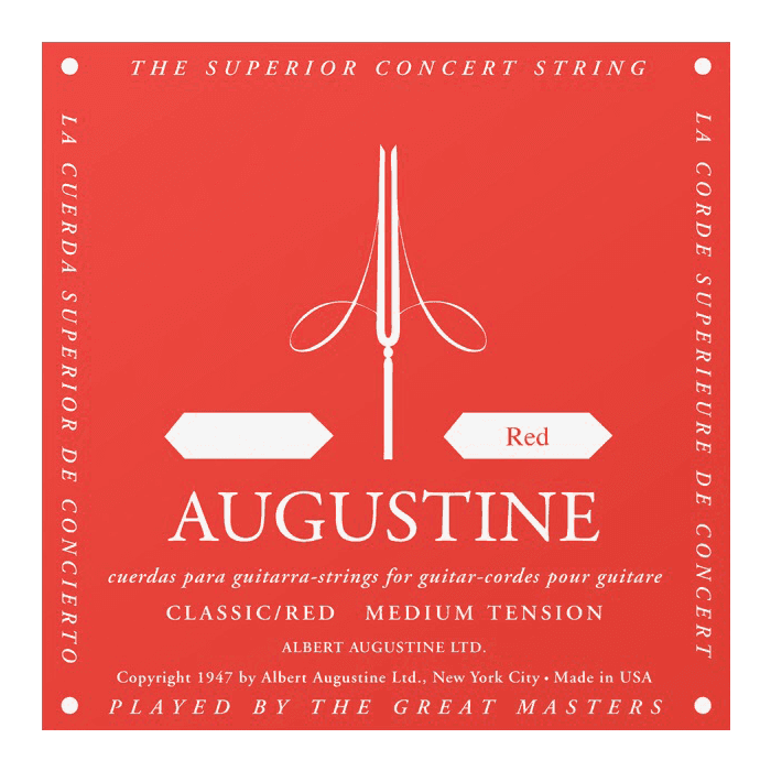 Augustine Cuerda Clásica Mi Agudo Nylon - Tensión Normal