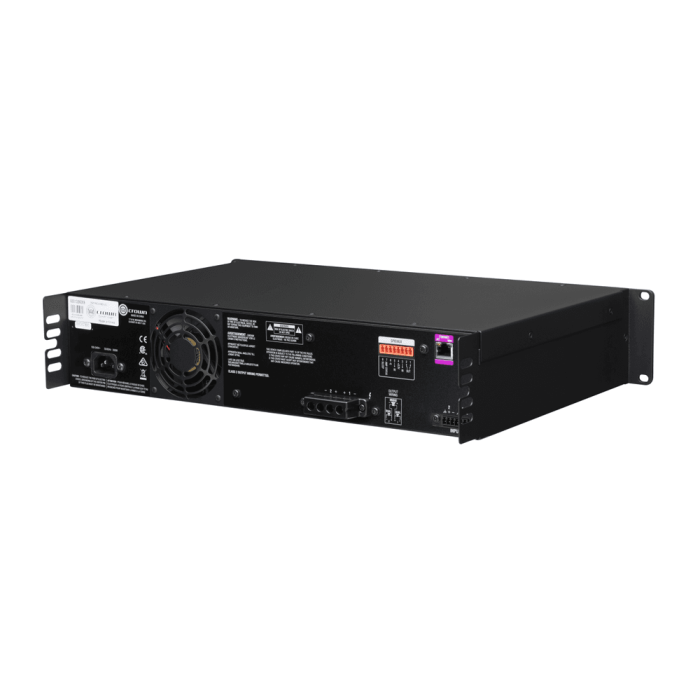 Entrada Analógica, 2 Canales, 600W Por Canal De Salida 6