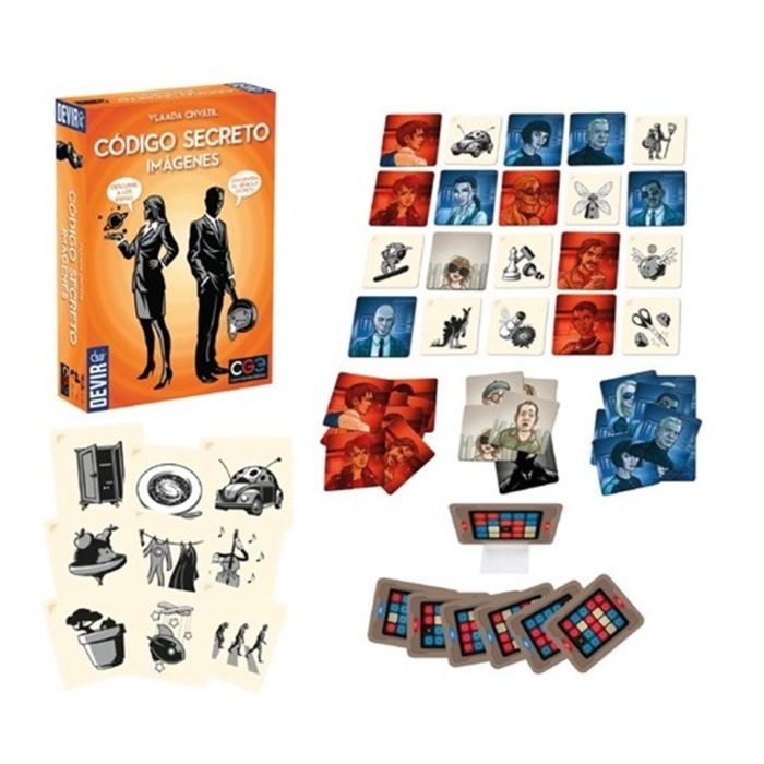 Devir Código Secreto Imágenes Juego de Mesa para 2-8 Jugadores, 15 min, 10 Años, Castellano 1