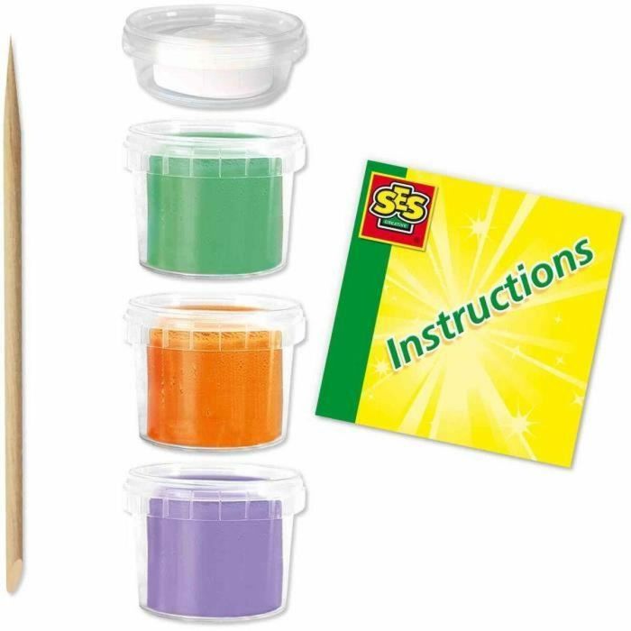 Ses Creative SES8710341008123 Plastilina FunDo Set Dinosaurios, 4 botes (3x90gr y 1x40gr), Juguete creativo para niños pequeños 1 Ses Creative SES8710341008123 Plastilina FunDo Set Dinosaurios, 4 botes (3x90gr y 1x40gr), Juguete creativo para niños pequeños 1