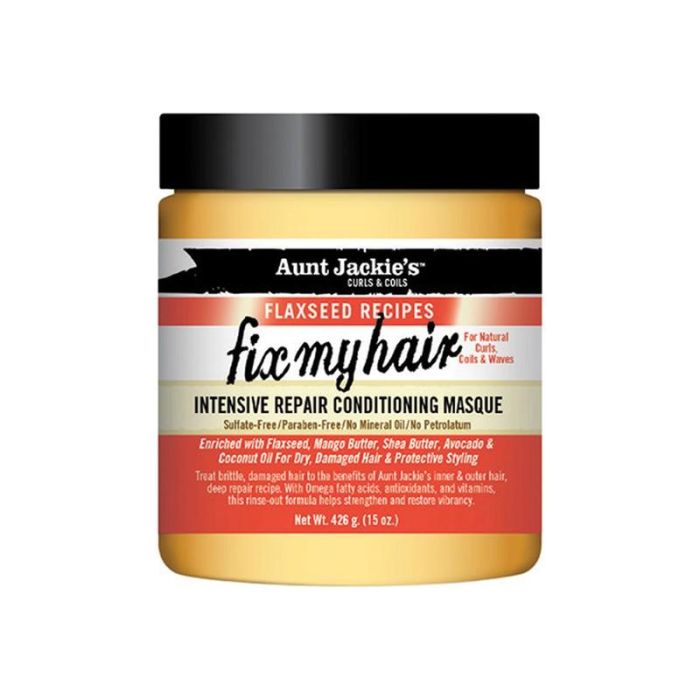 Aunt Jackie'S Flaxseed Recipes Fix My Hair Intensive Repair Conditioning Masque 426 gr Aunt Jackie'S