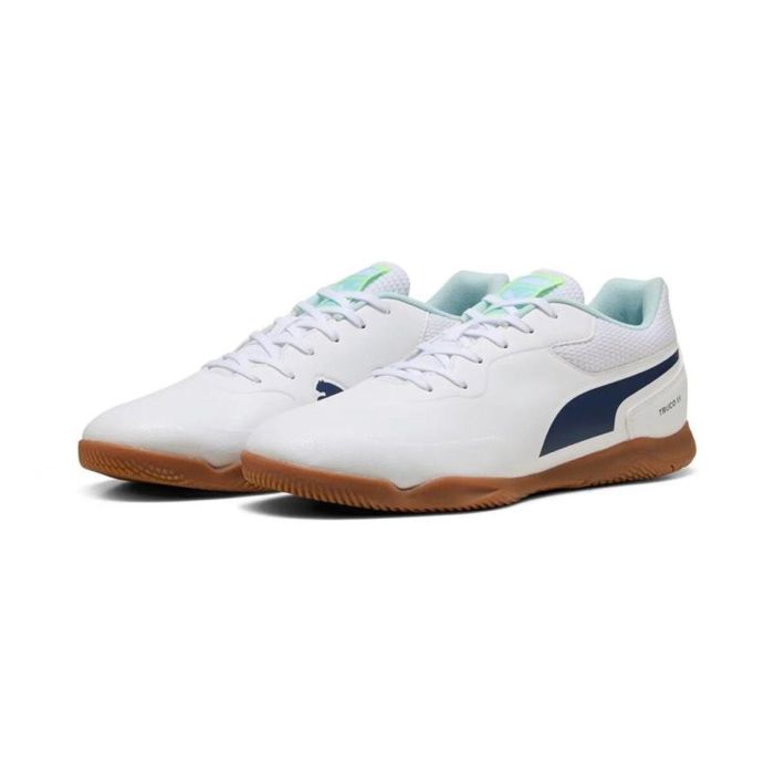 Zapatillas de Fútbol Sala para Adultos Puma Truco III Blanco S 1