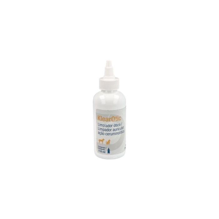 Dechra Klearotic Limpiador Ótico Ceruminolítico para Perros y Gatos 118 mL