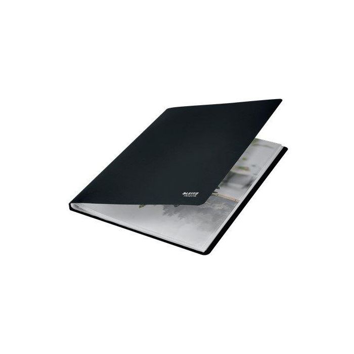 Carpeta Fundas (Tarifario) Leitz Recycle Pp Flexible A4 40 F. Negro