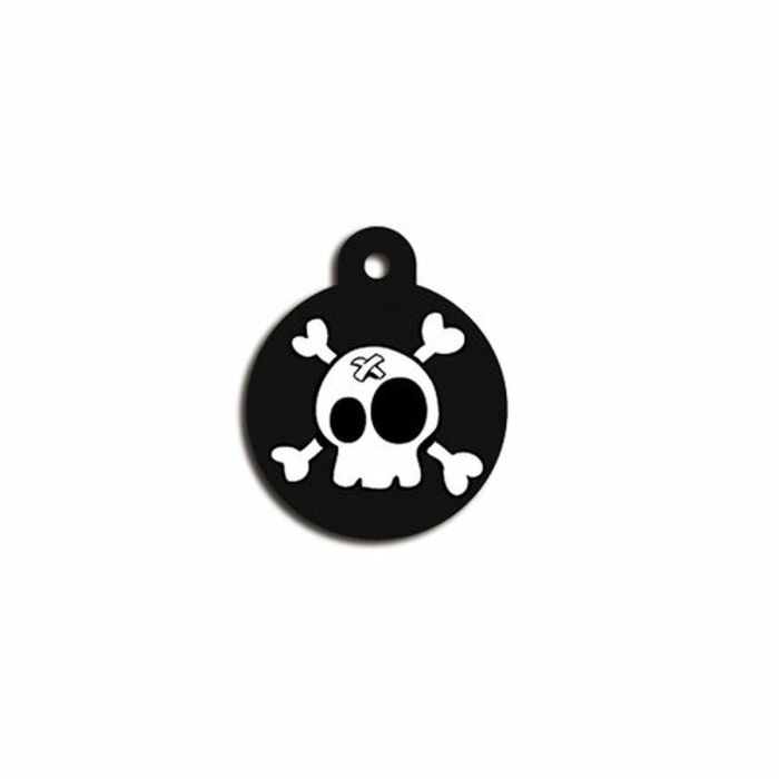 Placa identificativa Imarc Circle Negro 1