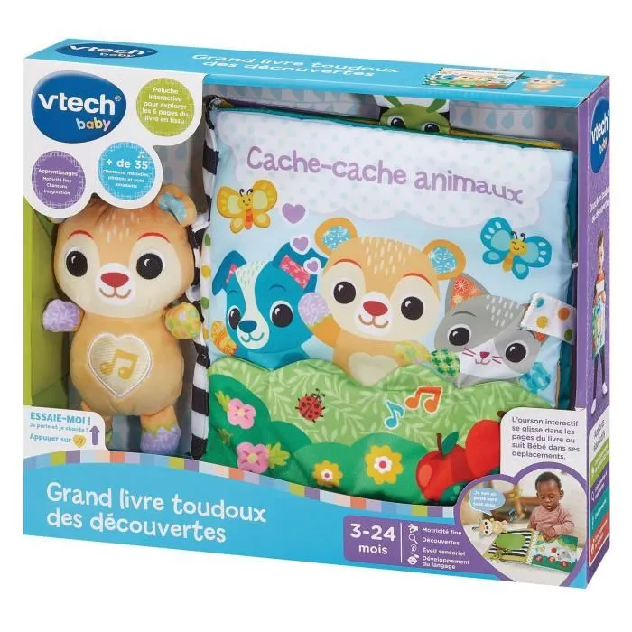 Vtech Baby Libro de Descubrimientos Toudoux Grande VTE3417765743054 5 Vtech Baby Libro de Descubrimientos Toudoux Grande VTE3417765743054 5