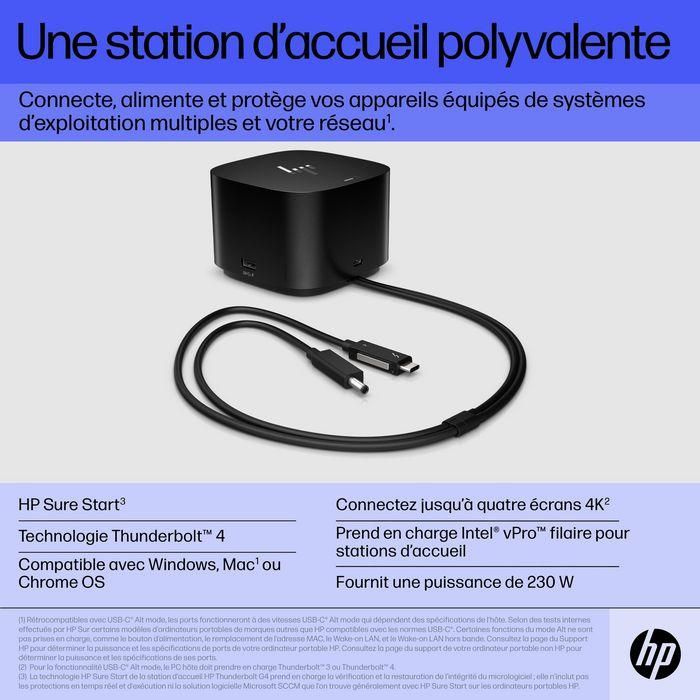 HP Thunderbolt Dock 280W G4 w/Combo Cable 17 HP Thunderbolt Dock 280W G4 w/Combo Cable 17