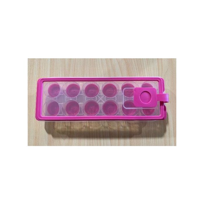 Quttin Cubitera Soft para Hielo 12 Cubitos – Molde de Silicona Flexible 26 x 9 x 3.5 cm (24 Unidades)