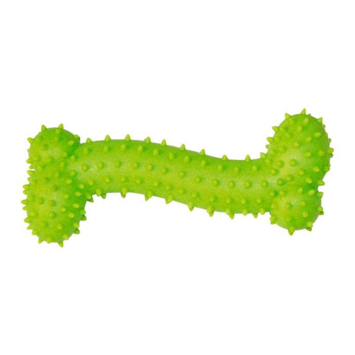 Nayeco Mini hueso de goma con pinchos para mascotas 11 cm colores surtidos 2 Nayeco Mini hueso de goma con pinchos para mascotas 11 cm colores surtidos 2