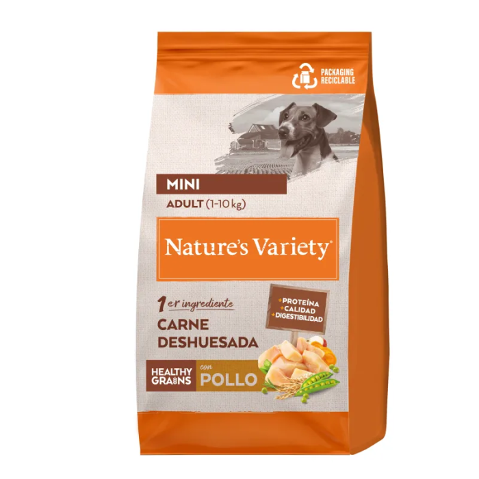 Nature'S Variety Dog Healthy Grain Mini Adult Pollo 600 gr