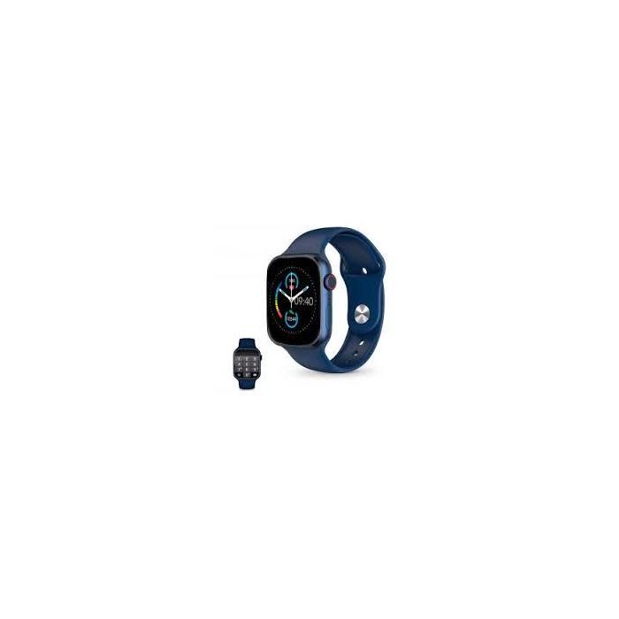 Imiki Smartwatch Xplorer Scout Blue Silicone Cloth Mixed Strap