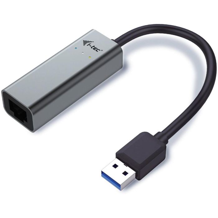 Cable USB i-Tec U3METALGLAN Gris 2