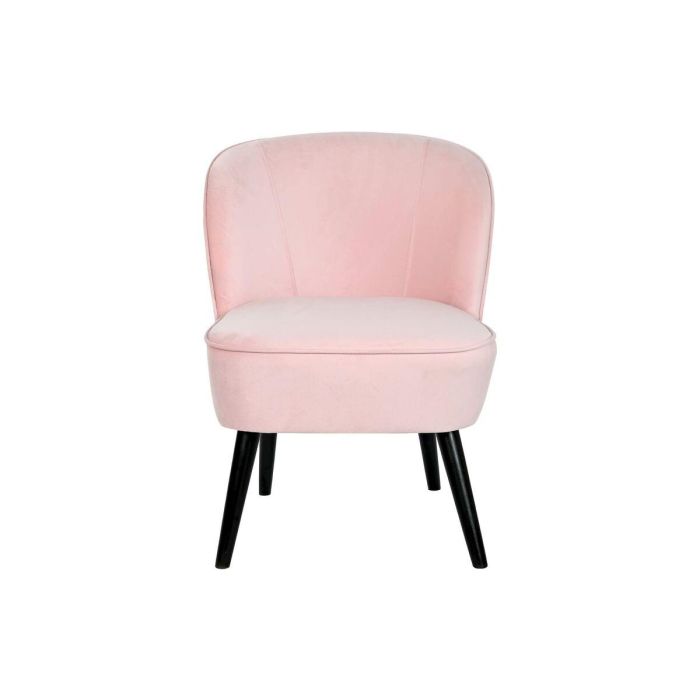 Butaca DKD Home Decor Rosa Palo Negro 70 x 78 x 60 cm 2 Butaca DKD Home Decor Rosa Palo Negro 70 x 78 x 60 cm 2