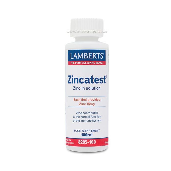 Zincatest Zinc Liquido 100Ml Zincatest Zinc Liquido 100Ml