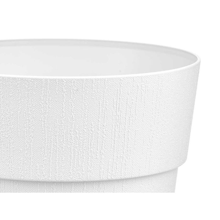 Maceta Plastico 25 Cm Ethica Blanca Stefanplast (6 Unidades) 3 Maceta Plastico 25 Cm Ethica Blanca Stefanplast (6 Unidades) 3