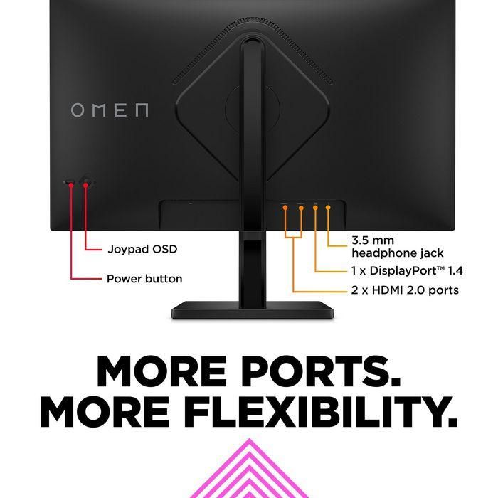 HP OMEN by HP 27 inch QHD 165Hz Gaming Monitor - OMEN 27q 15 HP OMEN by HP 27 inch QHD 165Hz Gaming Monitor - OMEN 27q 15