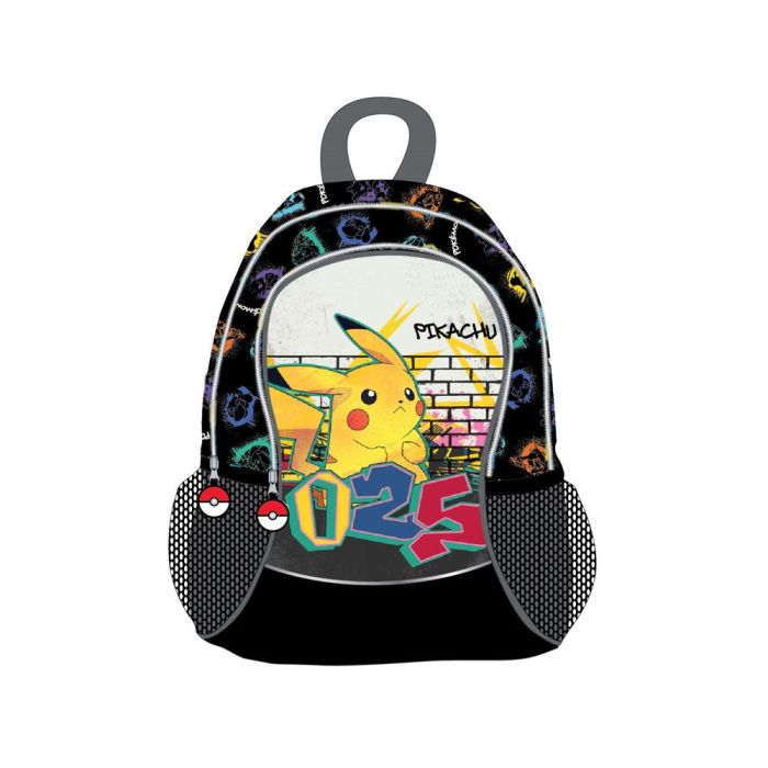 Mochila Escolar Pokémon Pikachu Multicolor 30 x 40 x 15 cm