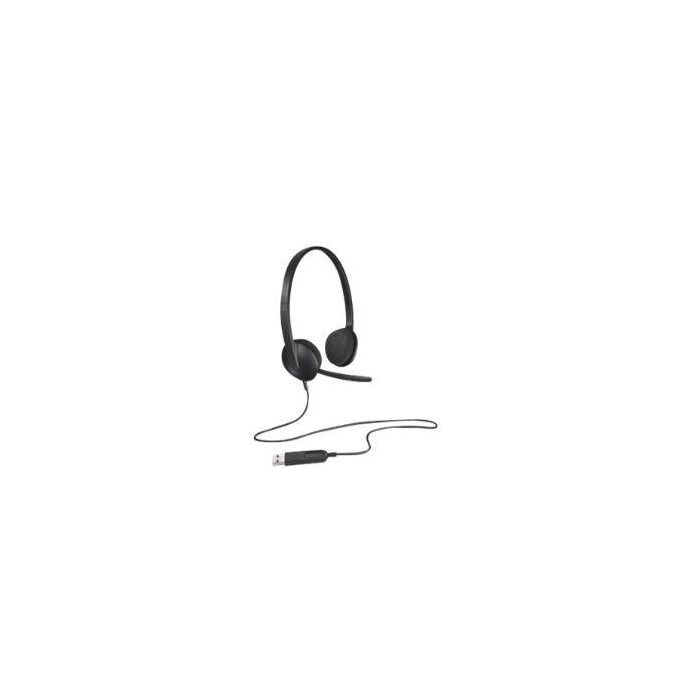 LOGITECH AURICULARES CON MICROFONO HEADSET H340 USB