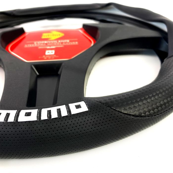 Funda Volante Momo Tuning Universal Color Negro 38-39 cm MOMLSWC016CB 5 Funda Volante Momo Tuning Universal Color Negro 38-39 cm MOMLSWC016CB 5