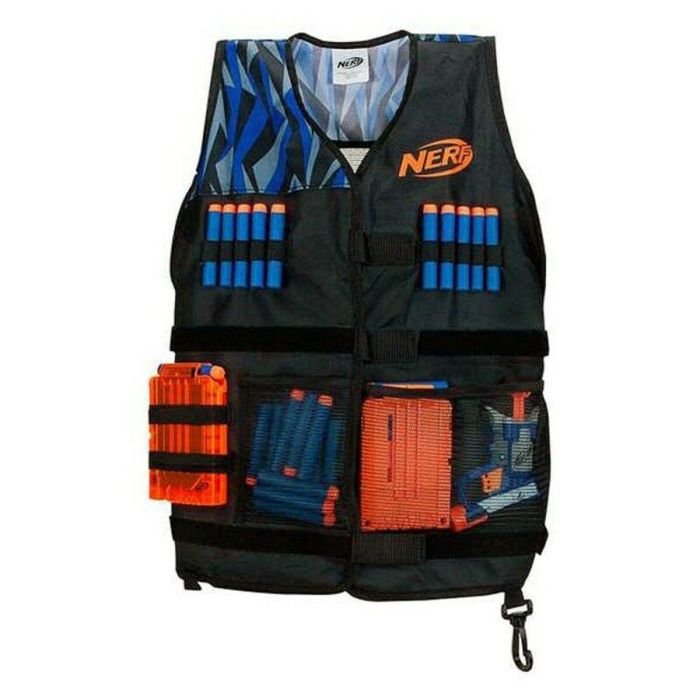 Chaleco tactical nerf con bolsillos y compartimentos 30x5x51 cm (no incluye accesorios) 2