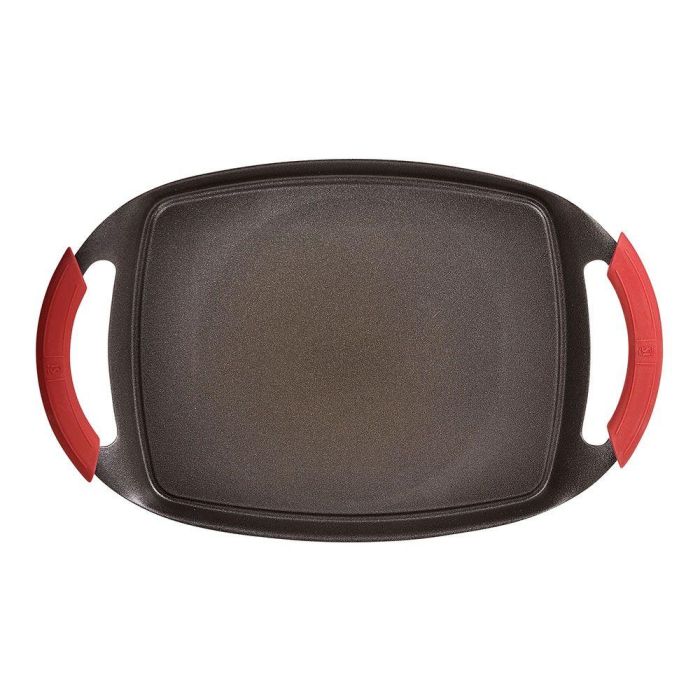 San Ignacio Asadora Grill Denia Experto de Aluminio Fundido para Inducción, con Revestimiento Ilag Premium, 36 x 23 cm San Ignacio Asadora Grill Denia Experto de Aluminio Fundido para Inducción, con Revestimiento Ilag Premium, 36 x 23 cm