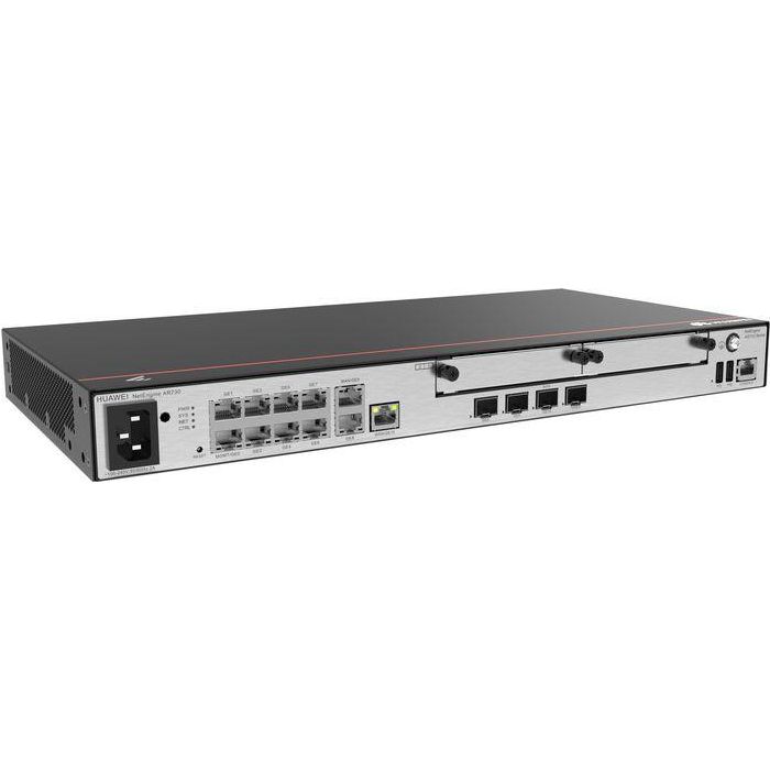 HUAWEI eKit NetEngine AR700 Router Empresarial de Alto Rendimiento, 2*GE combo WAN, 1*10GE(SFP+) WAN, 8*GE LAN, VPN, Seguridad