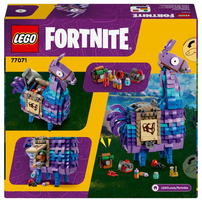 Lego Fortnite 77071 Llama de Suministros Minifigura Inspirada en el Videojuego para Adolescentes