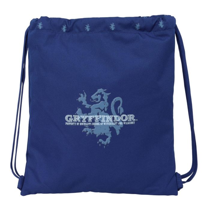 Bolsa Mochila con Cuerdas Harry Potter Captain Azul marino 35 x 40 x 1 cm 1