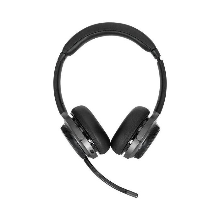 Targus AEH104GL Auriculares Diadema Inalámbricos y Alámbricos Bluetooth 5.0 USB-C 3.5mm con Micrófono Negro para Llamadas y Música 5 Targus AEH104GL Auriculares Diadema Inalámbricos y Alámbricos Bluetooth 5.0 USB-C 3.5mm con Micrófono Negro para Llamadas y Música 5
