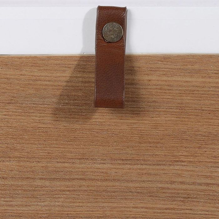 Home Deco Factory Essentiel Mesita de Noche Maleta Vintage Bicolor 40x30x51 cm 5