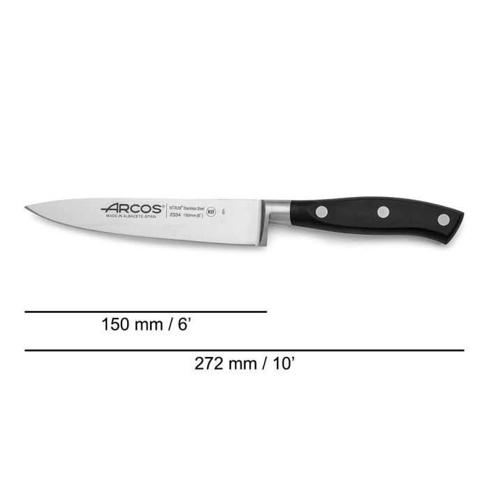 Cuchillo cocinero serie riviera 150 mm 1 Cuchillo cocinero serie riviera 150 mm 1