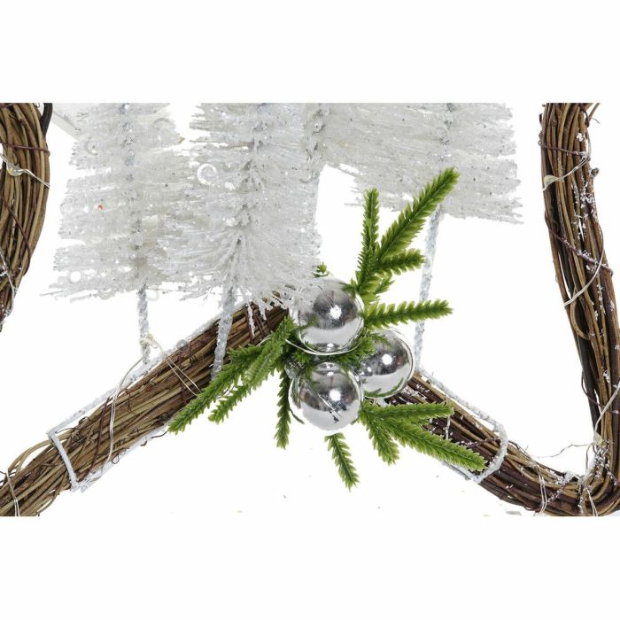 Decoracion Colgante Navidad Alpina DKD Home Decor Verde Blanco 10 x 43 x 43 cm (2 Unidades) 1 Decoracion Colgante Navidad Alpina DKD Home Decor Verde Blanco 10 x 43 x 43 cm (2 Unidades) 1