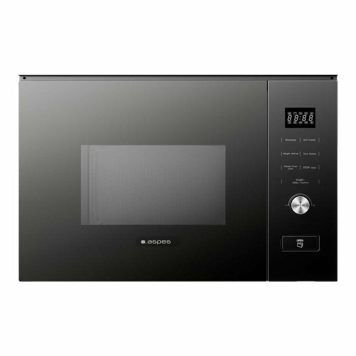 Microondas con Grill Aspes AMWI2800DGN 20 Negro 800 W 20 L 0 Microondas con Grill Aspes AMWI2800DGN 20 Negro 800 W 20 L 0