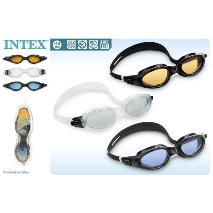 Lente natacion silicona adulto sport master goggles . (+ 14 años) - modelos surtidos 2