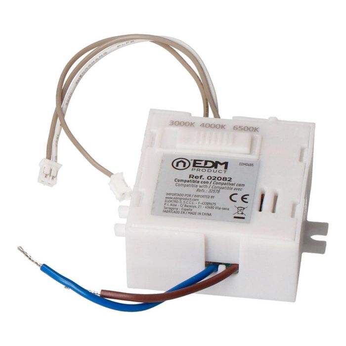Edm Recambio Transformador Aplique Cuadrado 3CCT 18W (32578)