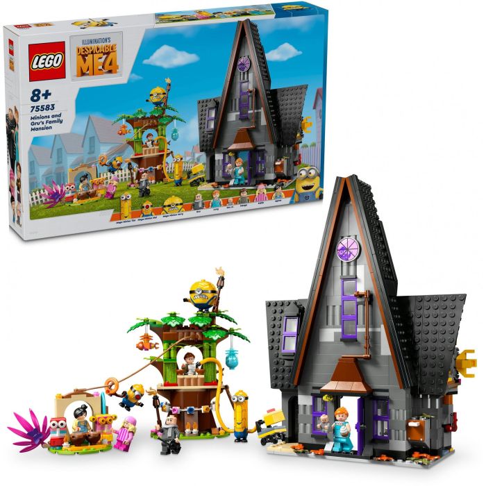 LEGO 75583 Minions Mansión Familiar de Gru y los Minions - Juego de Construcción 868 piezas para niños 8+ años 12 LEGO 75583 Minions Mansión Familiar de Gru y los Minions - Juego de Construcción 868 piezas para niños 8+ años 12