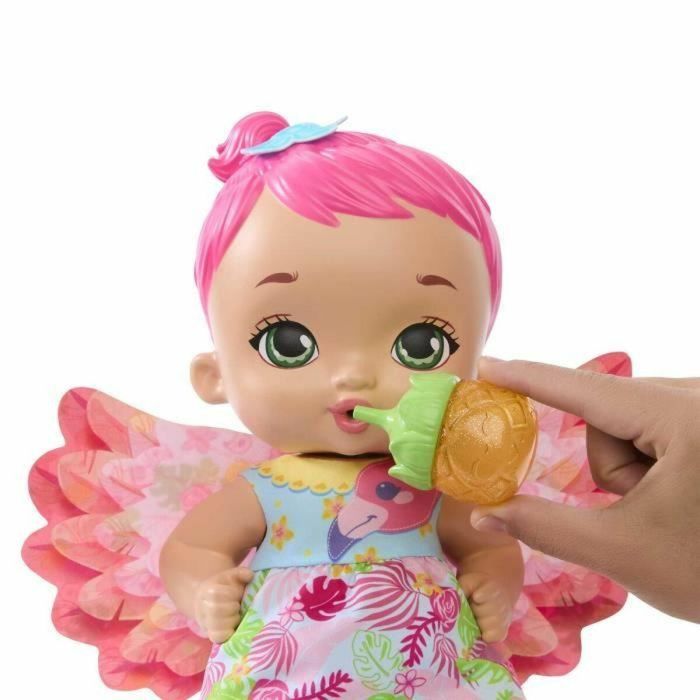 My Garden Baby HPD12 Accesorios para Muñecas - Set Bebidas Flamenco y Pí Rosa 2