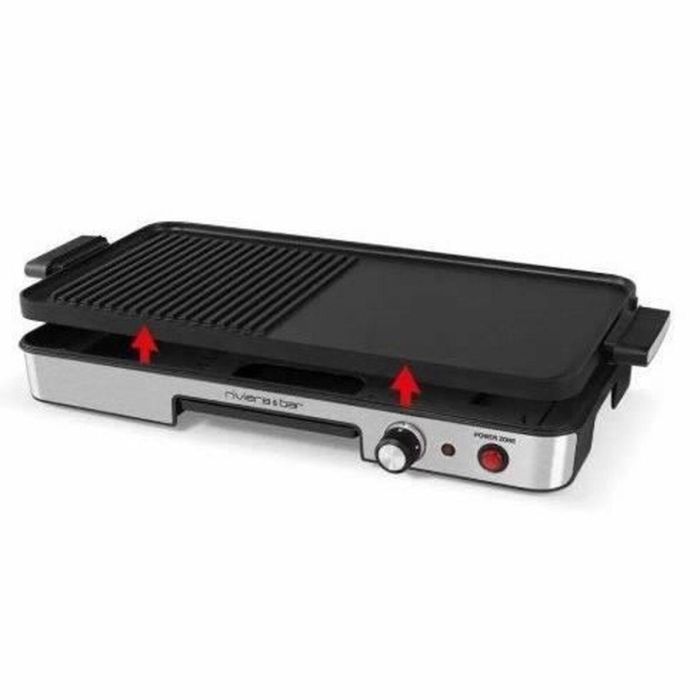 Riviera & Bar QPL365 Plancha, 50,5x25,5cm, 1900W, para 4-6 personas 1 Riviera & Bar QPL365 Plancha, 50,5x25,5cm, 1900W, para 4-6 personas 1