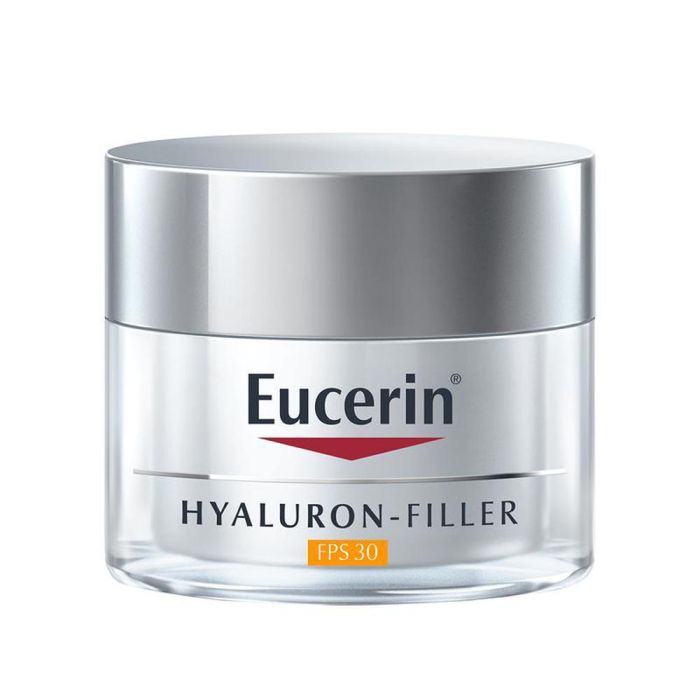 Eucerin HYALURON FILLER Crema Facial Día SPF30 - Tratamiento Hidratante Antiarrugas Antiedad para Todo Tipo de Pieles 50ml
