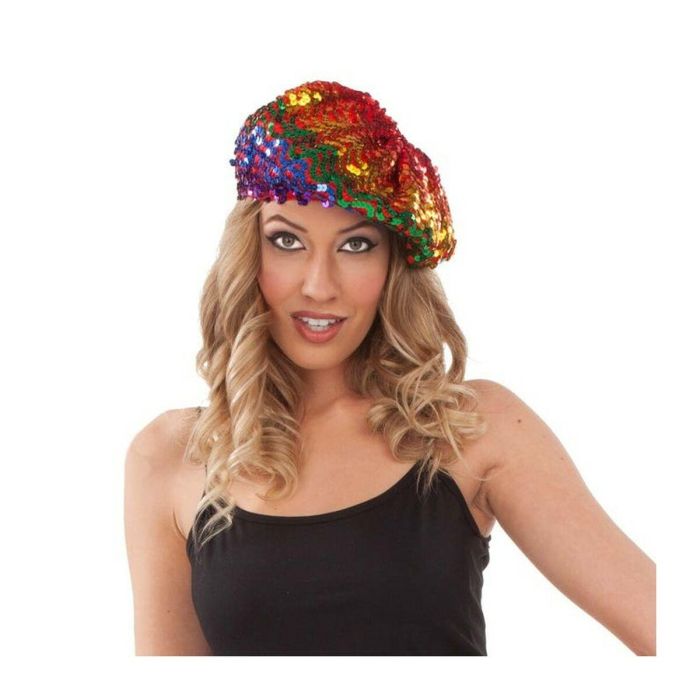 Boina francesa rainbow 57-60 cm Boina francesa rainbow 57-60 cm