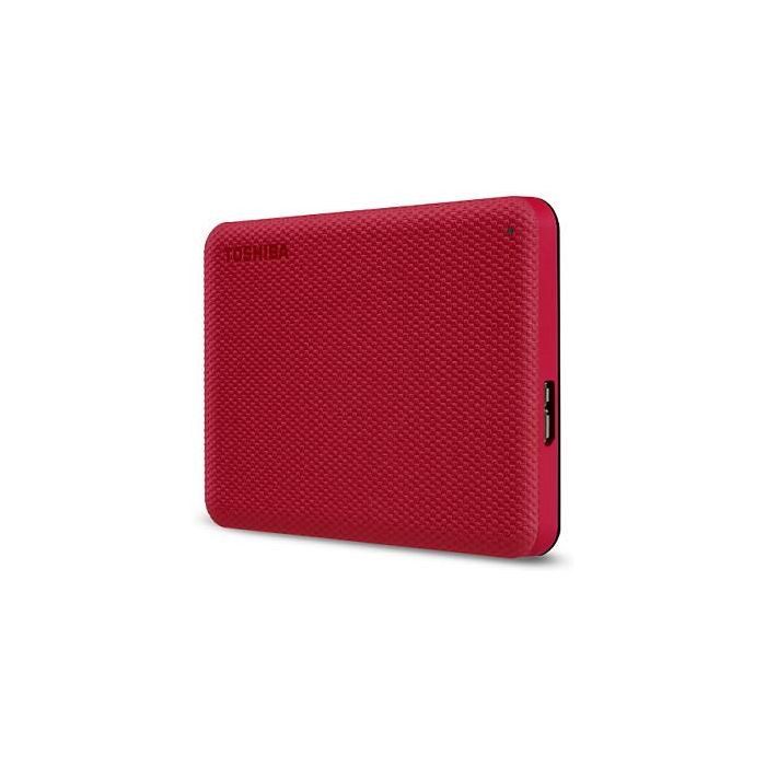 Disco Duro Externo Toshiba CANVIO ADVANCE Rojo 1 TB HDD 2
