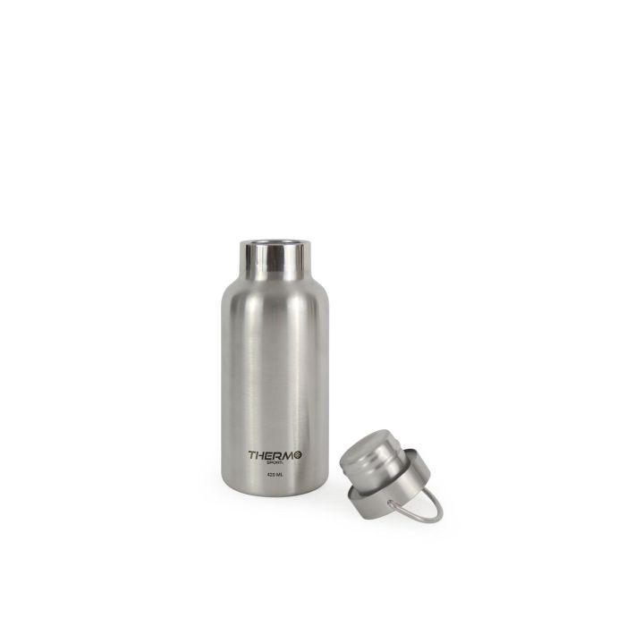 Thermosport Botella Termo de Acero con Asa, 420 ml, 18 cm de alto (6 Unidades) 9 Thermosport Botella Termo de Acero con Asa, 420 ml, 18 cm de alto (6 Unidades) 9