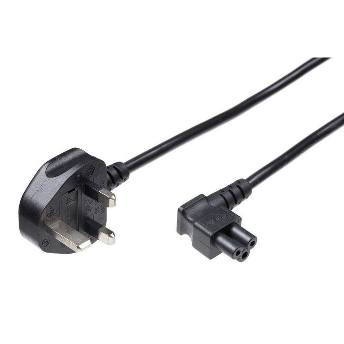 MicroConnect Cable de alimentación UK Tipo G - C5 en ángulo, para portátil/fuente de energía, 1.8m