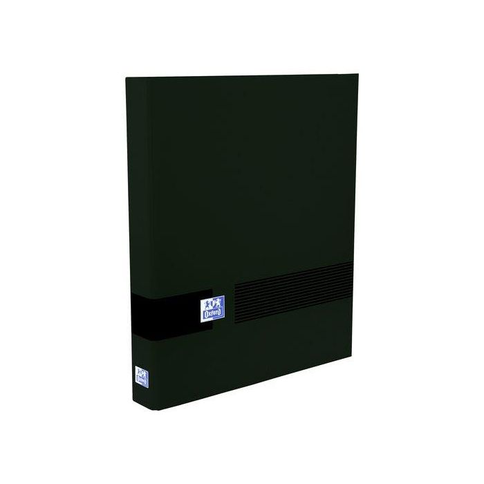 Carpeta De Anillas Oxford Oxford&You Carton Forrado A4+ 4 An.Mixtas 25Mm Negro (Set de 10)