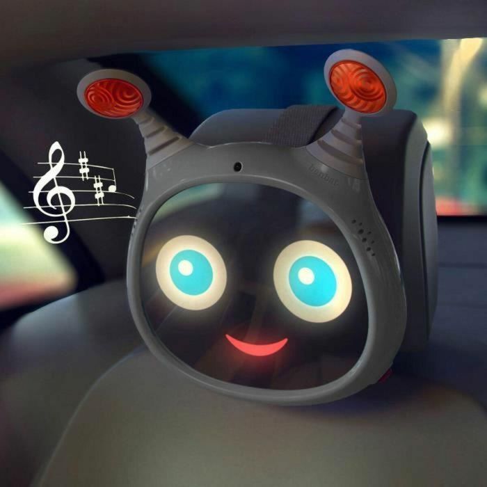 Benbat Oly Espejo Reposacabezas para Bebé Regulable con Mando a Distancia, Luces, Sonidos y Colores - Beige - 25,4 x 29,7 x 7,8 cm 2 Benbat Oly Espejo Reposacabezas para Bebé Regulable con Mando a Distancia, Luces, Sonidos y Colores - Beige - 25,4 x 29,7 x 7,8 cm 2