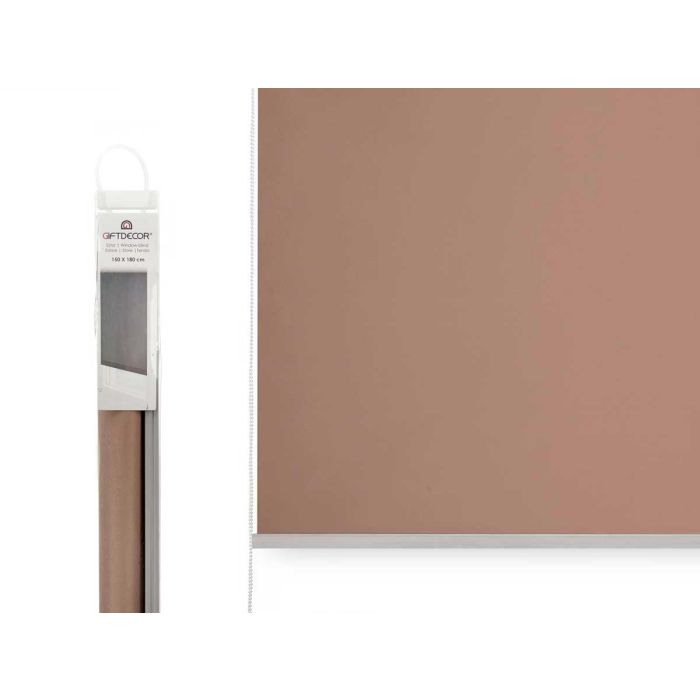 Estor Ventana 150 X 180 Cm Marron Giftdecor (6 Unidades) 2 Estor Ventana 150 X 180 Cm Marron Giftdecor (6 Unidades) 2