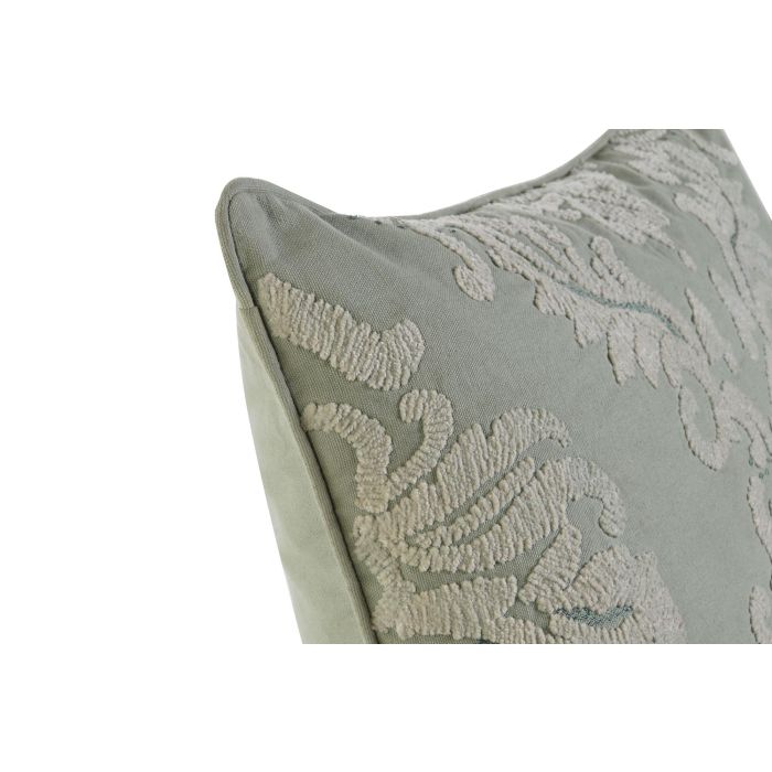 DKD Home Decor Funda Cojín Verde Menta Algodón y Poliéster 40 x 60 cm 5