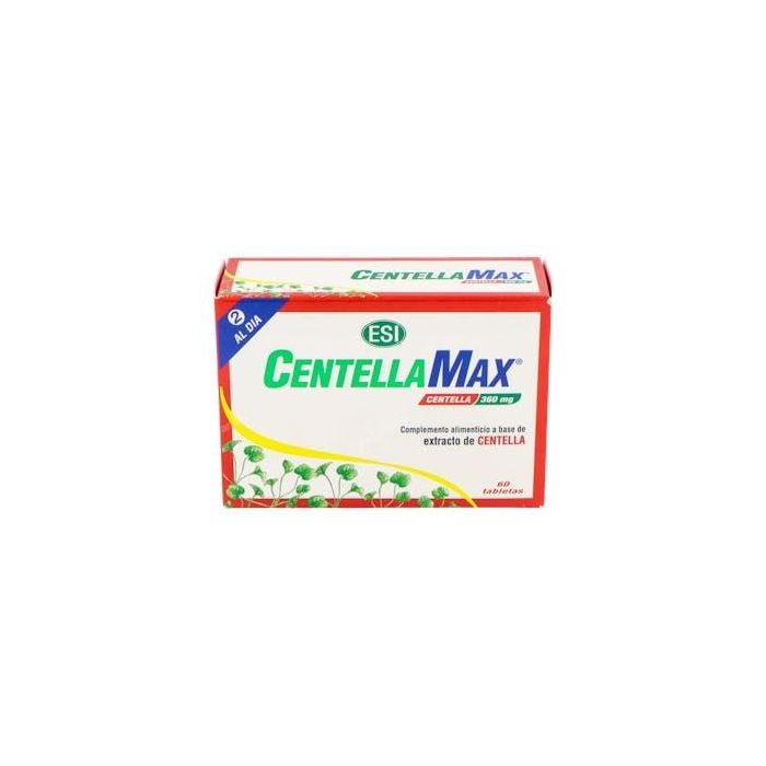 TREPATDIET-ESI Erbaven Centellamax 60 Comprimidos. Suplemento de Centella Asiática para la Circulación Normal