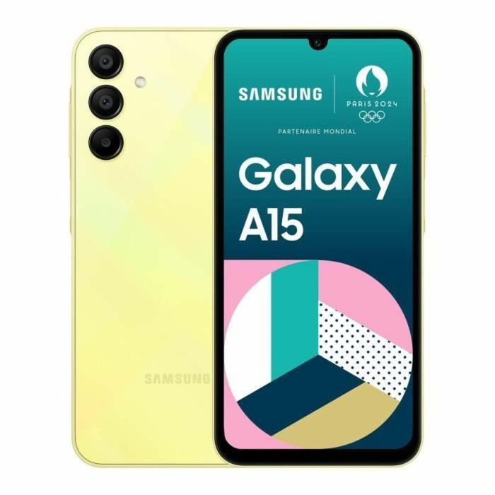 Smartphone Samsung Galaxy A15 6,1" Octa Core 128 GB Amarillo 4 GB RAM