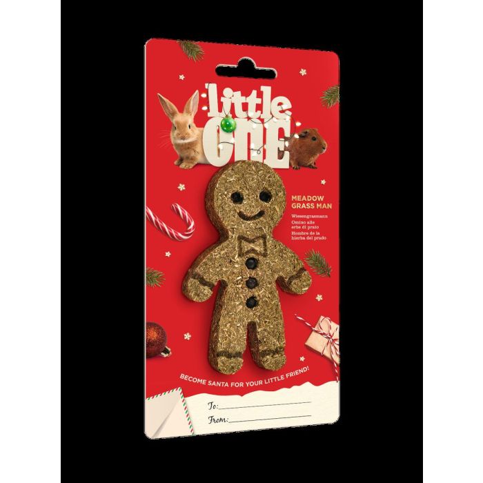 Little One Meadow Grass Man Christmas Treat-Toy 55 gr Little One Meadow Grass Man Christmas Treat-Toy 55 gr